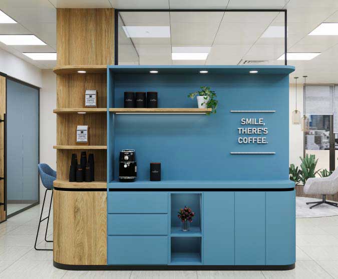 Spacious Office in Modern Hues | OFFICEWORKS