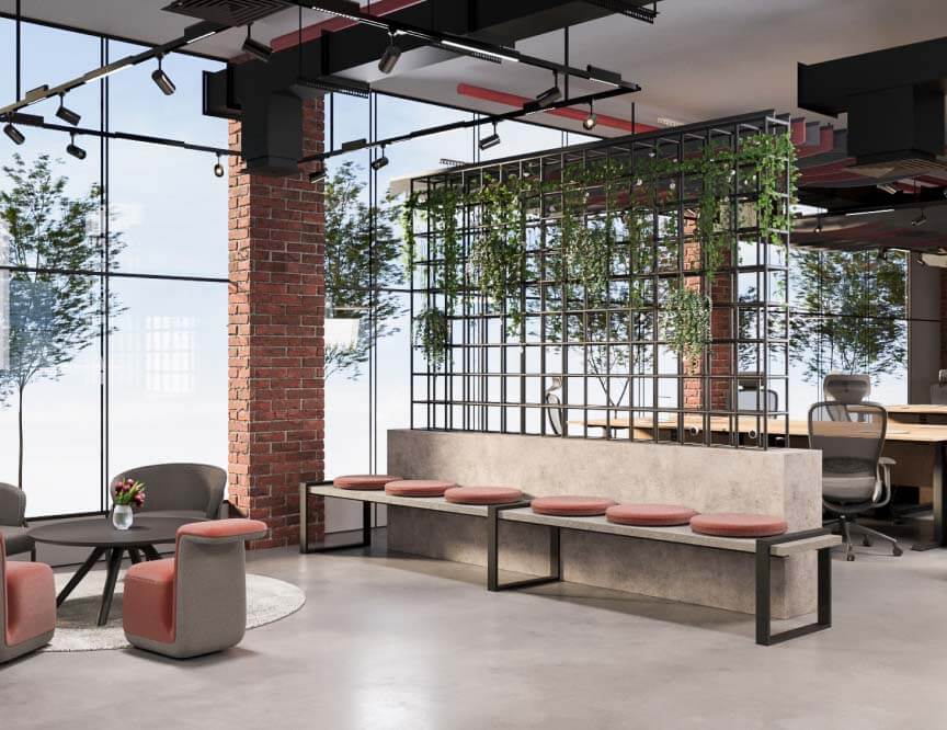 Industrial Rustic Office Design | OFFICEWORKS